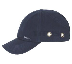 TITUS® BUMP CAP SAFETY HARD HAT SCALP HEAD PROTECTION MECHANIC BASEBALL VENTED