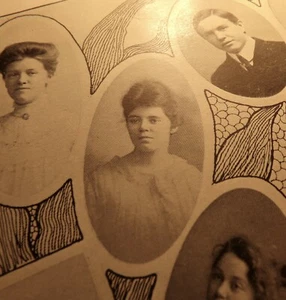1905 Alice Stokes Paul Women Equal Rights to Vote Anti Activist Senior Yearbook - Picture 1 of 12