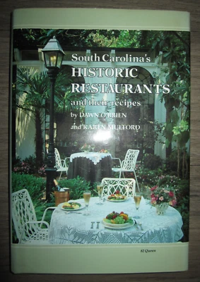 Vtg HC, South Carolina's Historic Restaurants by Dawn O'Brien & K Mulford, 1984 - Image 1 of 4