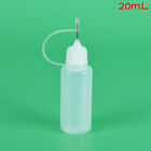 1Pc 5-100Ml Empty Plastic Squeezable Liquid Dropper Bottles Needle Tip  Fj Tm
