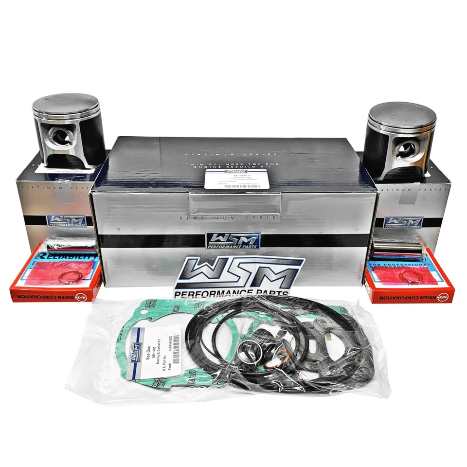 78.75mm 75 Sea-Doo 650 XP 1993 Platinum WSM Top End Rebuild Kit - Image 1 of 1