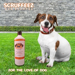 1 Litre New Anti Bacterial, Fleas, Ticks, Mites & Itching Dry Skin Dog Shampoo - Picture 1 of 6