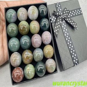 20 Stück Natürliche Ozean Jaspis Kugel Kristall Heilkugel Reiki Wahrsagungskugel - Bild 1 von 10