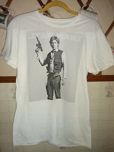 Star Wars Han Solo T-Shirt Fifth Sun Weiß Medium - Bild 1 von 3
