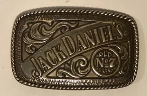 Hebilla de cinturón Jack Daniels No 7 2005 tono plateado - Imagen 1 de 3