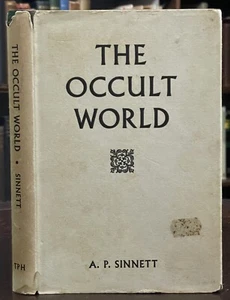 THE OCCULT WORLD - A.P. Sinnett, 1969 - OCCULT, SPIRITUAL PHENOMENA, EXPERIENCES - Picture 1 of 11