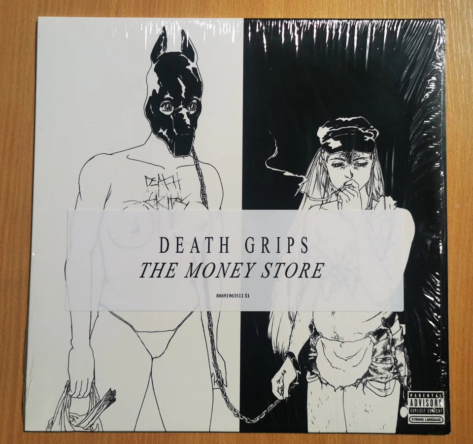 DEATH GRIPS LP The Money Store USA 2012 Pressing with Insert , Inner + Downloads - Image 1 of 4
