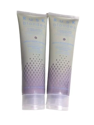 2 Rusk Blondes Conditioner For Platinum/Champagne Natural/Colored/Highlight Hair - Image 1 of 2