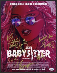 Bella Thorne The Babysitter CAST SIGNED 11x14 Photo 7 LETTER PSA/DNA AUTOGRAPHED - Picture 1 of 2
