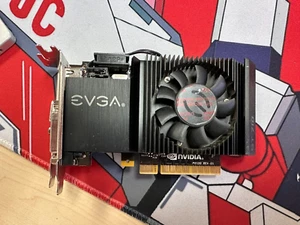EVGA GeForce GT 710 1GB GDDR5 Low Profile HDMI VGA DVI - Picture 1 of 3