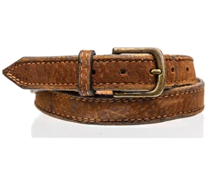 Vintage Retro Suede finish leather belt size M - Picture 1 of 7
