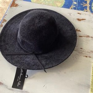 Marcus Adler NY Damenhut breite Krempe schwarz verstaubar 4 Jahreszeiten neu mit Etikett - Bild 1 von 5