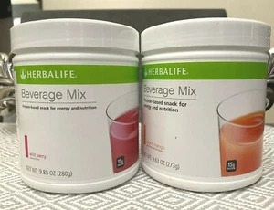 HERBALIFE BEVERAGE MIX PEACH MANGO WILD BERRY HEALTHY SNACK - Picture 1 of 7
