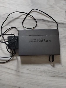 Netgear GS108Ev3 GS108E ProSafe Plus 8 Gigabit Ethernet Switch - Picture 1 of 4