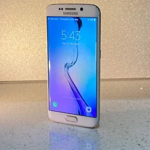 Samsung Galaxy S6 Edge SM-G925I 32GB White, /DO - Picture 1 of 11