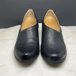 Dansko Camdyn Shoes Womens 7.5-8 EU 38 Black Burnished Nubuck Slip On Low Heel - Picture 1 of 9