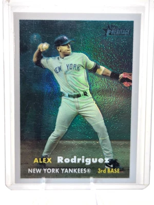 2006 Topps Heritage - Alex Rodriguez #100 Refractor /557 - Image 1 of 2