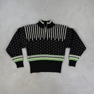 Suéter Demetre Vintage Mezcla Acrílico y Lana Cuello Simulado Para Mujer Mediano Foto 1 de 4