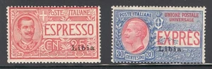 C_A_2624. LIBIA. 1915 Espresso set. Sas E1-E2. Sc. E1-E2. MNH - Picture 1 of 1