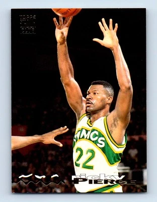 1993-94 Stadium Club Ricky Pierce Seattle SuperSonics #278 - Image 1 of 2