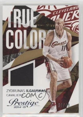 2014-15 Panini Prestige True Colors Materials Purple /49 Zydrunas Ilgauskas #35 - Image 1 of 2