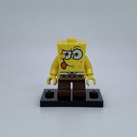 LEGO Spongebob Squarepants minifigure Intent Look Tongue Out 4982 bob008