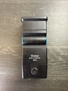 Vivitar Zoom Thyristor 3500 Shoe Mount Flash for Canon Minolta Cameras-Tested - Picture 1 of 5