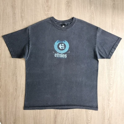 Camisa de Skate ETNIES Vintage Años 90 XL Skateboard Vans Airwalk Plantilla OG Logo DVS Es Foto 1 de 4