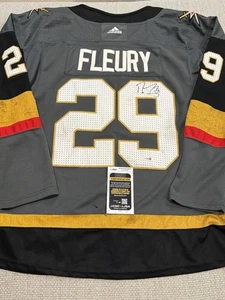 JSA COA MARC ANDRE FLEURY signed handsigniert Vegas Golden Knights Trikot - Bild 1 von 2