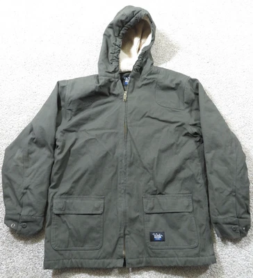 Walls Warm Jacket Size XL Regular Youth Canvas Sherpa Lined Coat Work Chore - Image 1 of 4