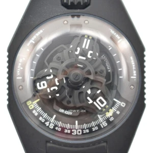 URWERK - UR100 V FTJ Black "Full Ttitanium Jacket" - Picture 1 of 8