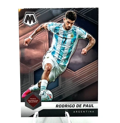 2021-22 Mosaic Road to World Cup #15 Rodrigo de Paul - Argentina - Image 1 of 2