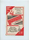 November 1979 Liverpool Reds Wolverhampton Wanderers Soccer Program