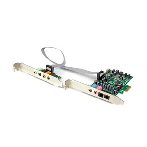 StarTech.com 7.1 Channel Sound Card - PCI Express - 24-bit - 192KHz - SPDIF D... - Picture 1 of 7