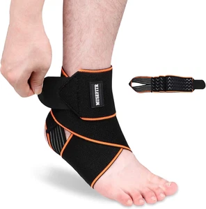 1 Pack Adjustable Ankle Brace for Women and Men, Ankle Support for Sprain Pla... - Picture 1 of 6