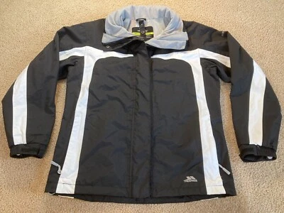 Trespass Mens Size M Coat Ski Jacket Tres-tex TP75 Black Polyamide - Image 1 of 4