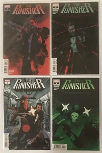 The Punisher # 1 2 3 4 (2018 Series) 9.2 NM Marvel High Grade Comic Book lot - Picture 1 of 1
