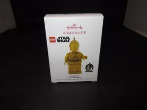 2019 Hallmark Star Wars C-3PO Lego - Picture 1 of 4