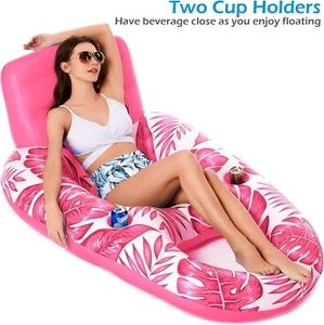 Jasonwell Inflatable Pool Float Adult - Pool Floaties Lounger Floats Raft Floati - Picture 1 of 7