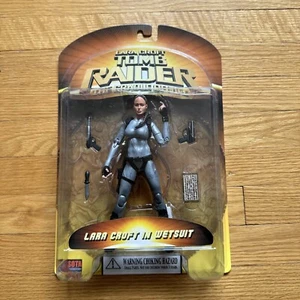 Tomb Raider The Cradle Of Life Lara Croft In Wetsuit Action Figure NIP SOTA 2003 - Picture 1 of 12
