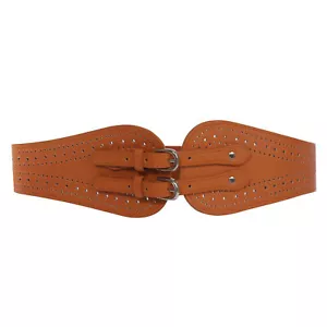 Cinturón elástico de moda de 2"" de cintura alta de 2"" ancho - Imagen 1 de 24