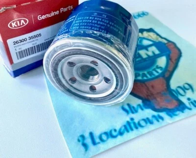 OEM NEW 2001-2020 Kia Forte Optima Sorento Engine Oil Filter Assembly 2630035505 - Image 1 of 4