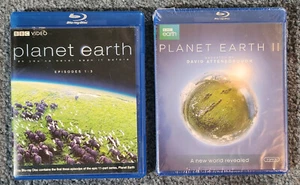Planet Earth BBC Episodes 1-3 + Planet Earth II Blu-Rays Earth II Sealed - Picture 1 of 2