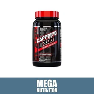 Nutrex Caffeine 200 60 Capsules | Elevates Energy Levels & Supports Fat Burning - Picture 1 of 1
