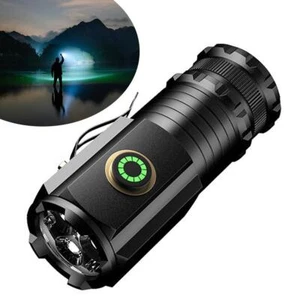 LED Strong Light Torch HandLamp Super Bright Flashlights Outdoor Emergency Lamps - Picture 1 of 13