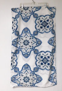 Southern Living Dillards Standard 20 x 26 Kissenbezug blau/grau/weiß Baumwolle - Bild 1 von 3