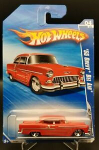 2010   HOT WHEELS  HOT AUCTION  55 CHEVY BEL AIR