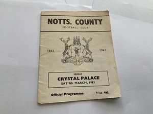 Notts County v Crystal Palace 1962-63 - Picture 1 of 3