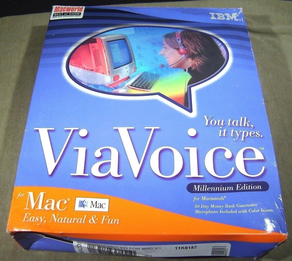 ViaVoice Millennium Edition - Para Mac IBM vía voz con caja Foto 1 de 4