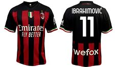 Maglia Ibrahimovic Milan 2023 ufficiale adulto ragazzo bambino AC Zlatan 11 IBRA